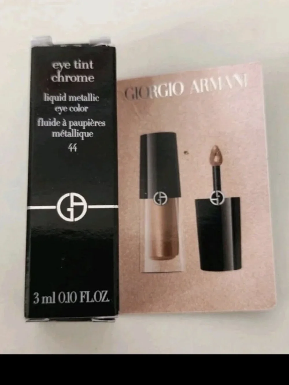 12 Pack Giorgio Armani Eye Tint Chrome Liquid Eye Color 44 Mini